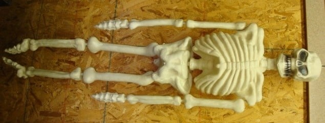 Giant 5 Foot Gid Skeleton Halloween