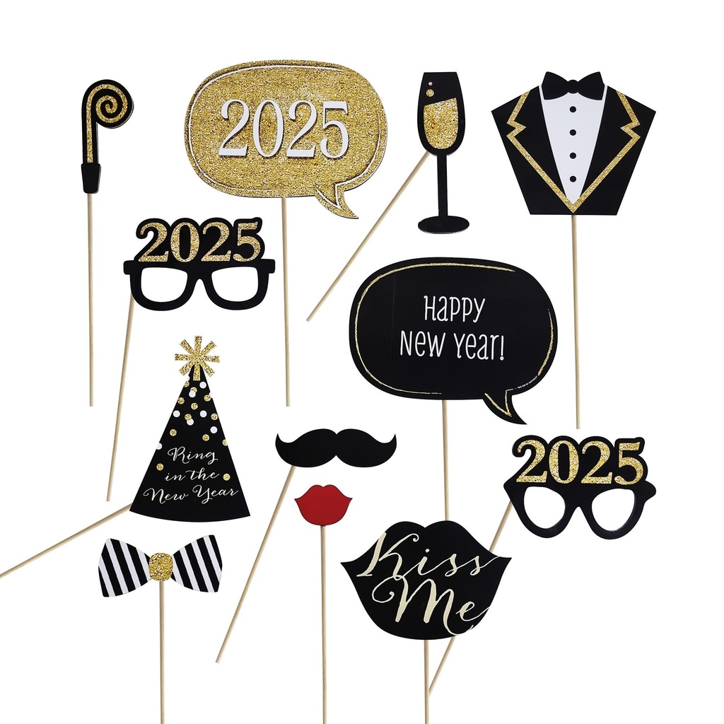 Giant Photo Pops - New Year Gold/Silver New Year