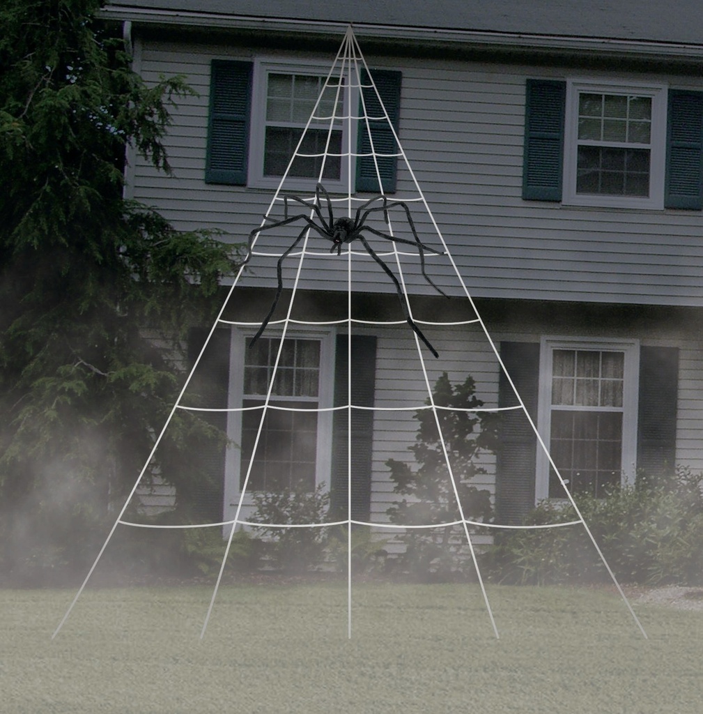 Giant Spider Web Decoration 7X5.5M Halloween