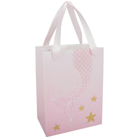 Gift Bag 4/pk-Mermaid Mermaid