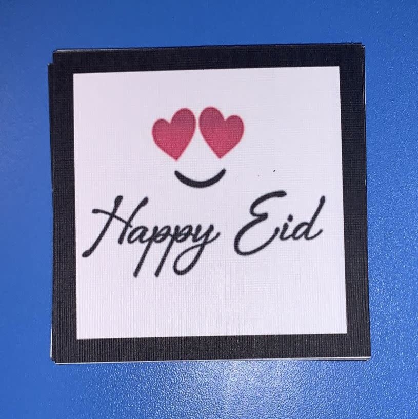 Gift Enclosure 7x7-Happy Eid Ramadan