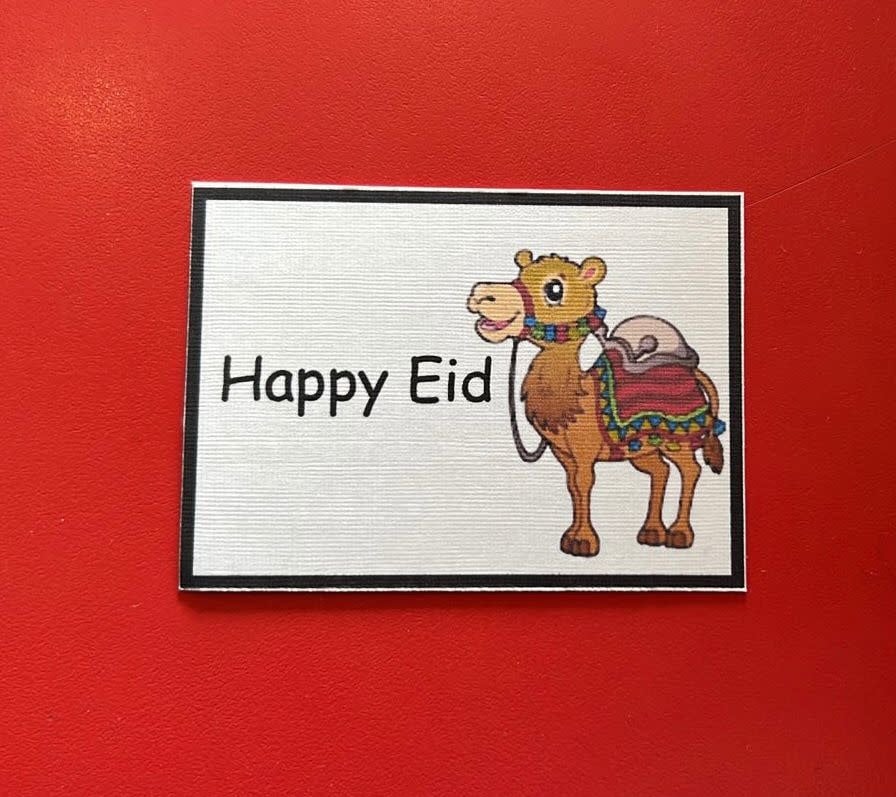 Gift Enclosure-Happy Eid Camel Ramadan