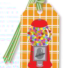 Gift Tag  - Gumball