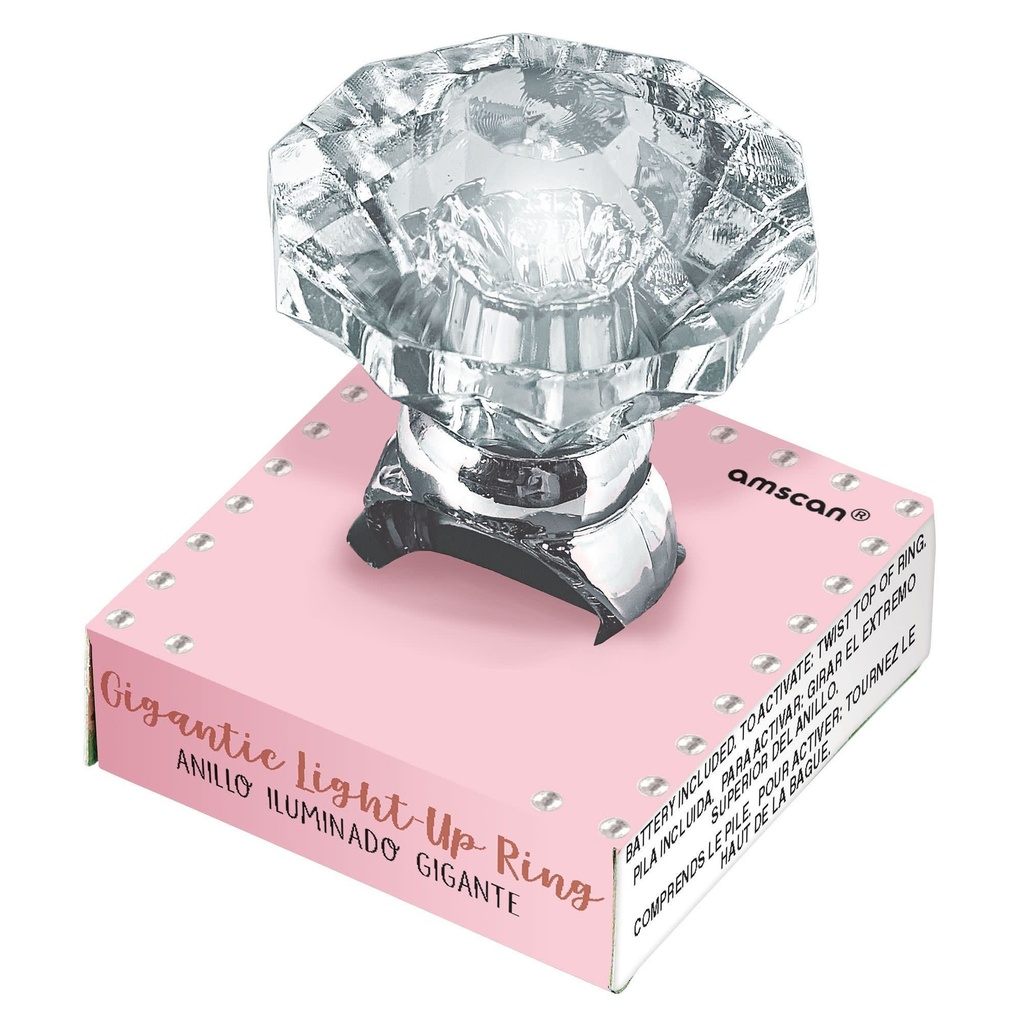 Gigantic Light-Up Ring Bridal & Wedding