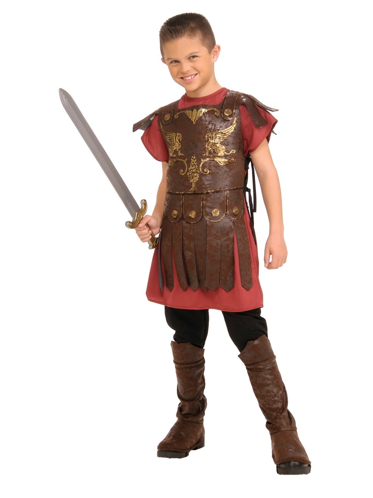Gladiator Kids Costume - Printed Tunic