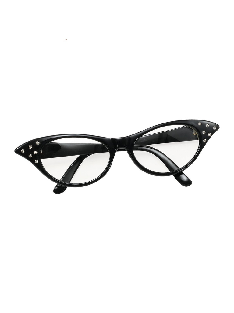 1950s Black Women's Costume Glasses