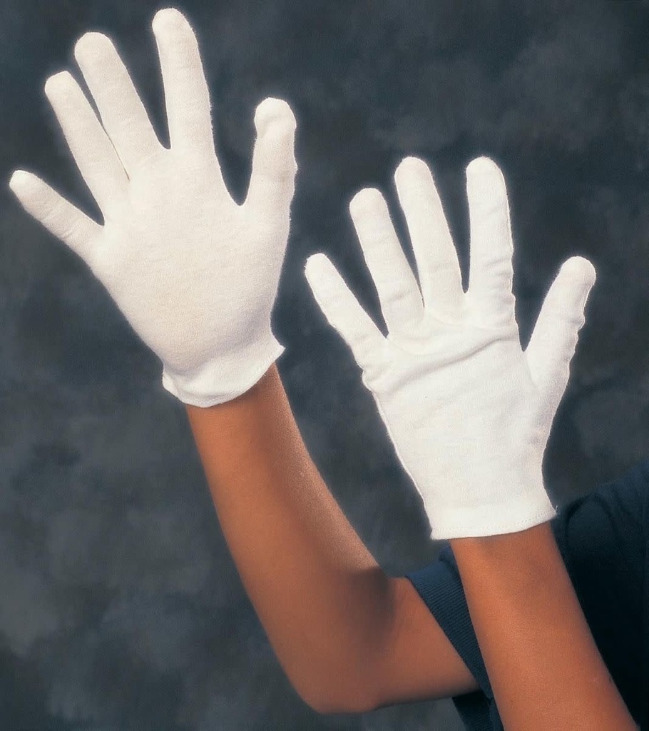 Gloves - White Cotton Child