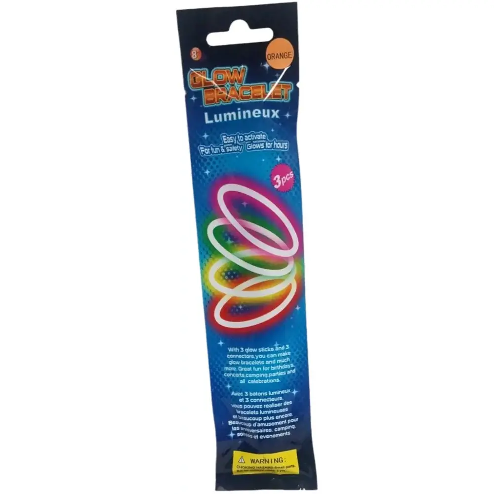 Glow Braclets 3/Pk-Green