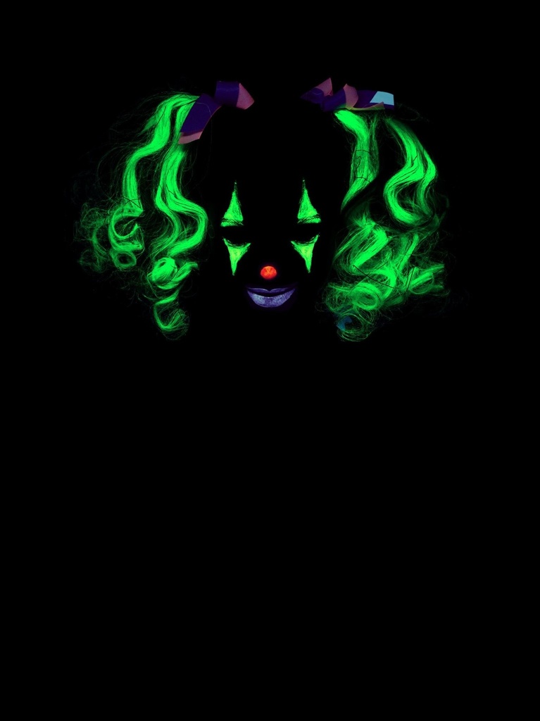 Glow In The Dark Curly Clips