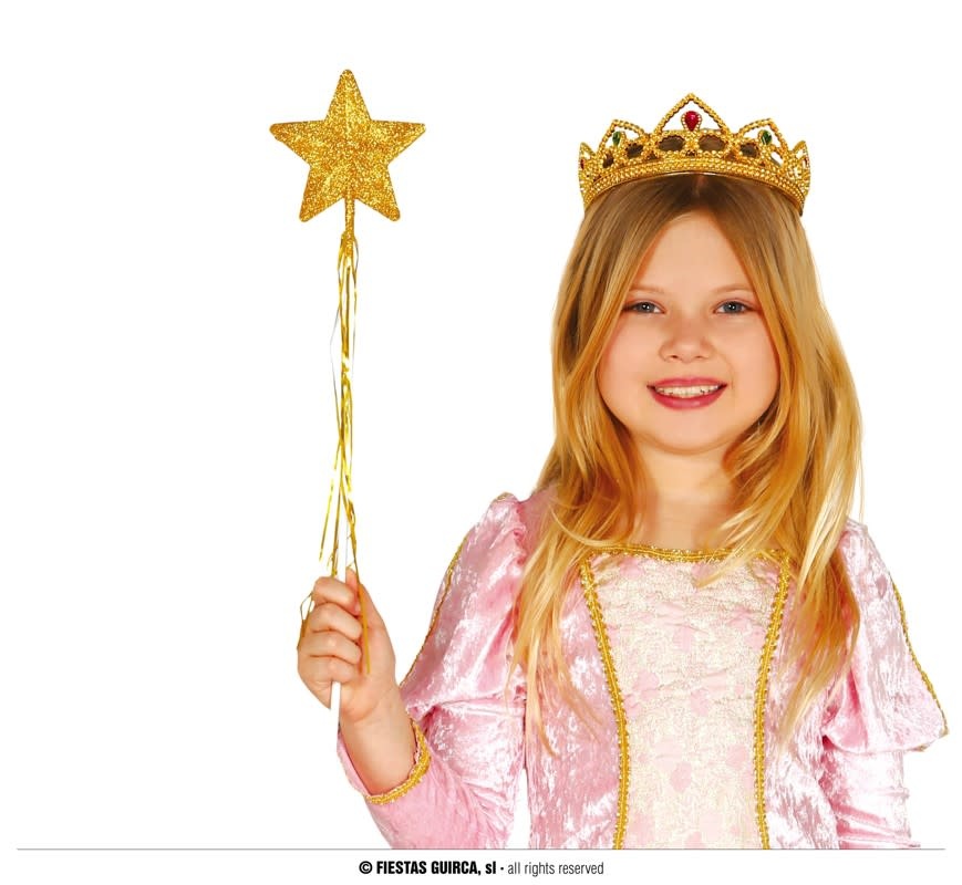Gold Fairy Wand,  45 Cm