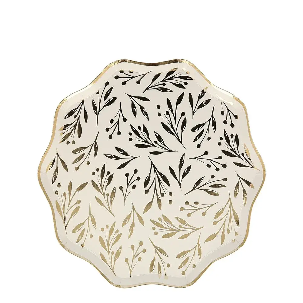 Gold Leaf Side Plates