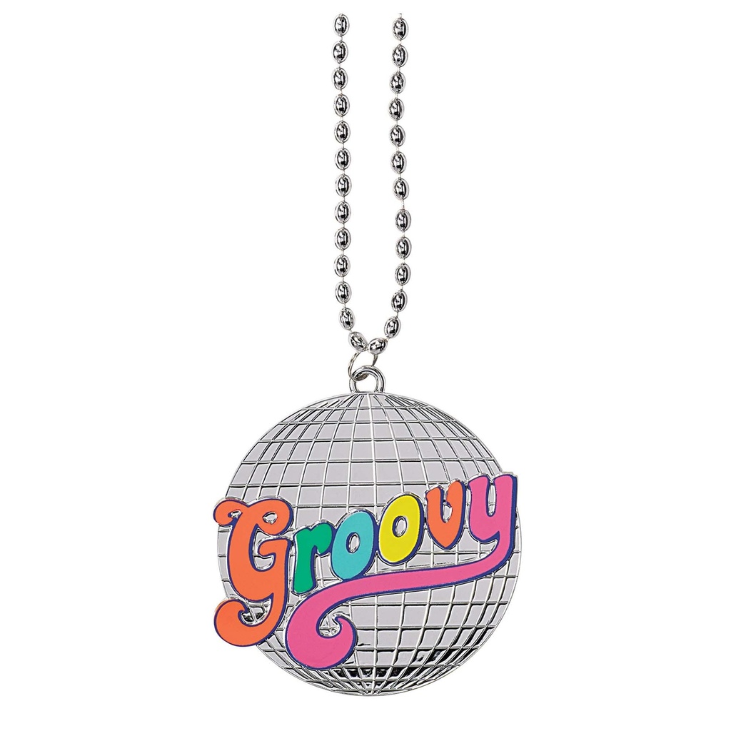 Good Vibes Party Bead Necklace 29 Inches