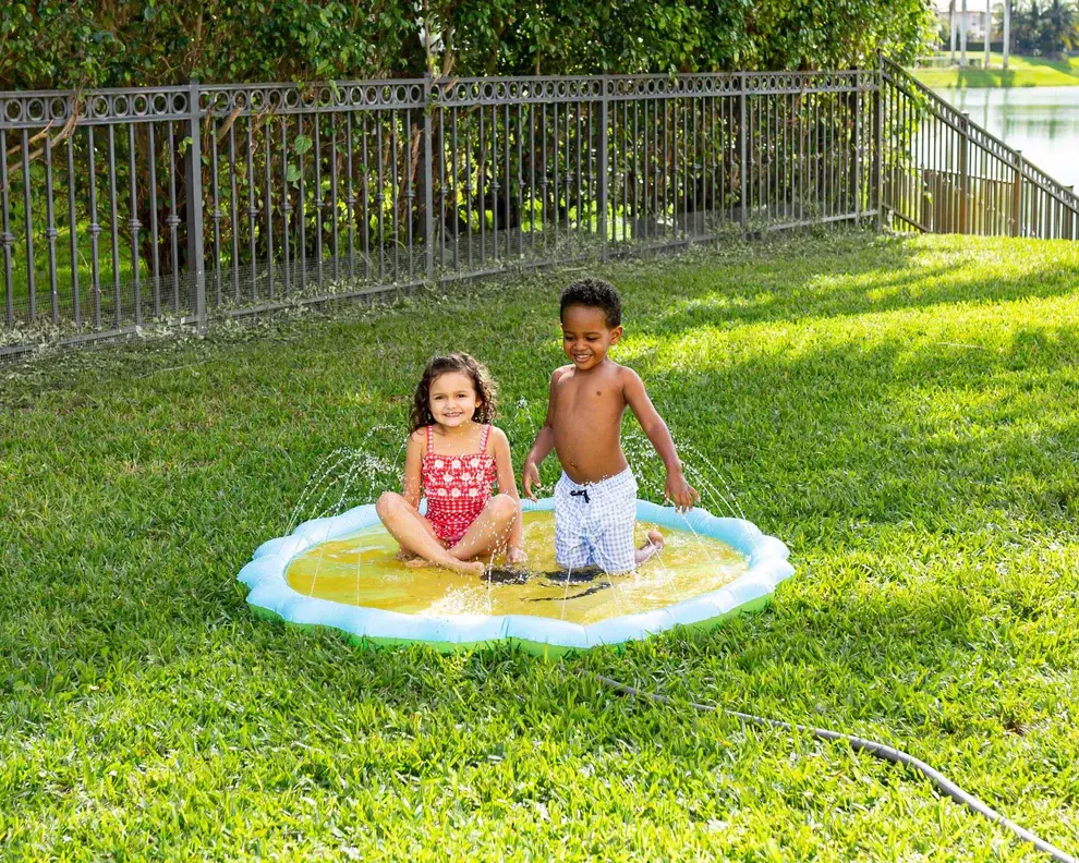 Good Vibes Sunshine Splash Pad