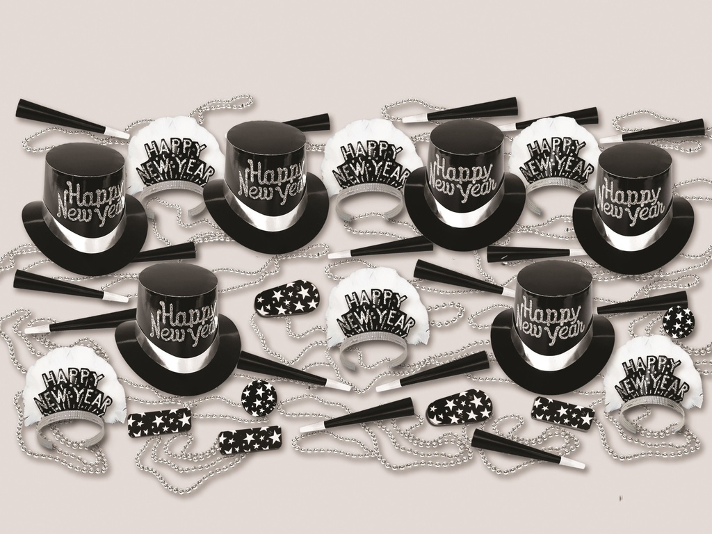 Grand New Year Party Kit for 50 People New Year