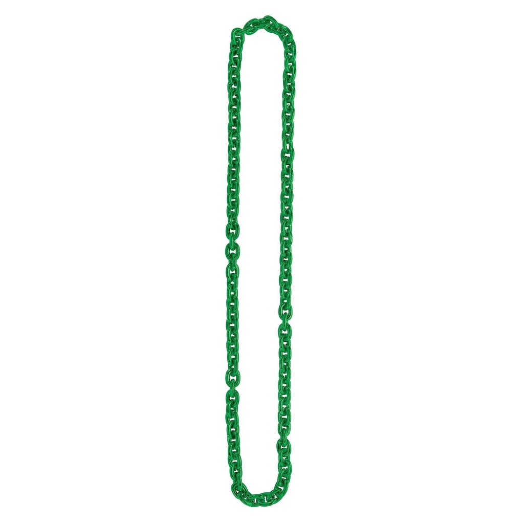 Green Chain Link Necklace National Day