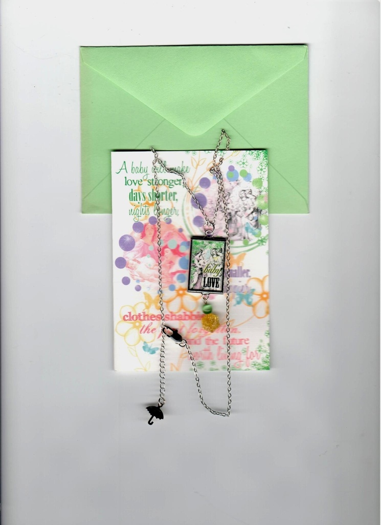 Greeting Card (with Jewelry) - Baby Love