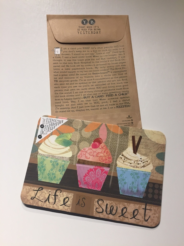 Greeting Card - Life Is Sweet/Birthday