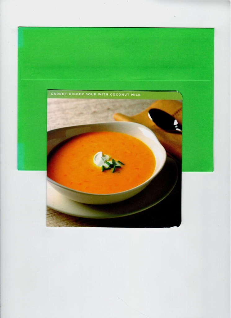 Greeting Card - Soup Recipe/Blank inside