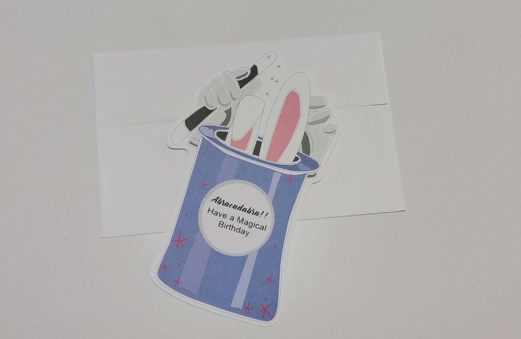 Greeting Card Abrakadabra Have A Magical Birthday