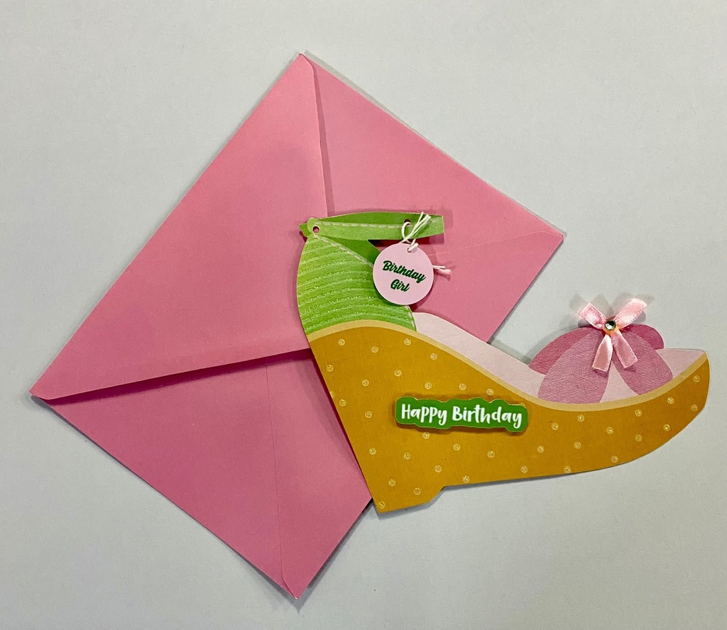 Greeting Card Happy Birthday-Steppin Out