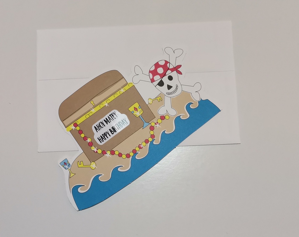 Greeting Card-Ahoy Matey Birthday