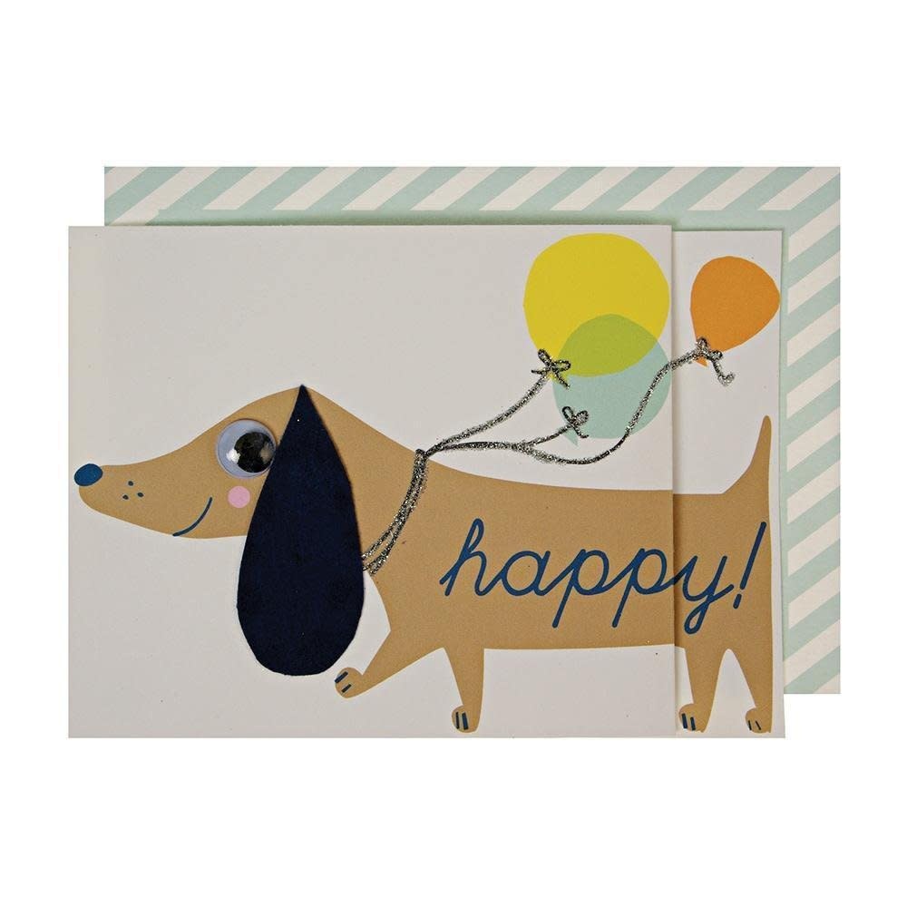 Greeting Card-Happy Day Dog