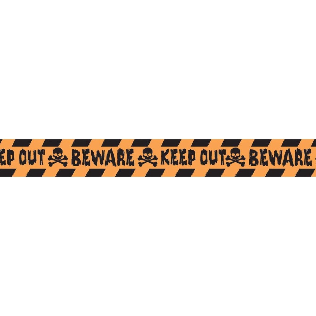 Halloween "Keep Out" Plastic Caution Tape Halloween