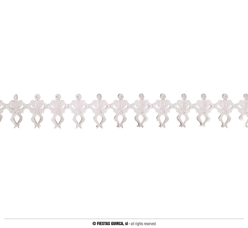 Halloween Garland Skeleton 25X400 Cm