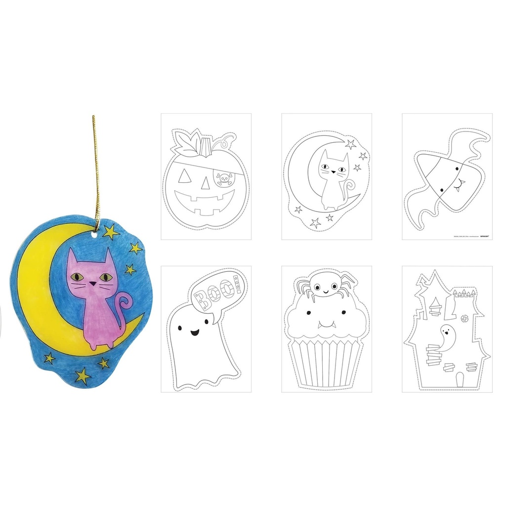 Halloween Shrink Art Craft Kit Arts & Crafts