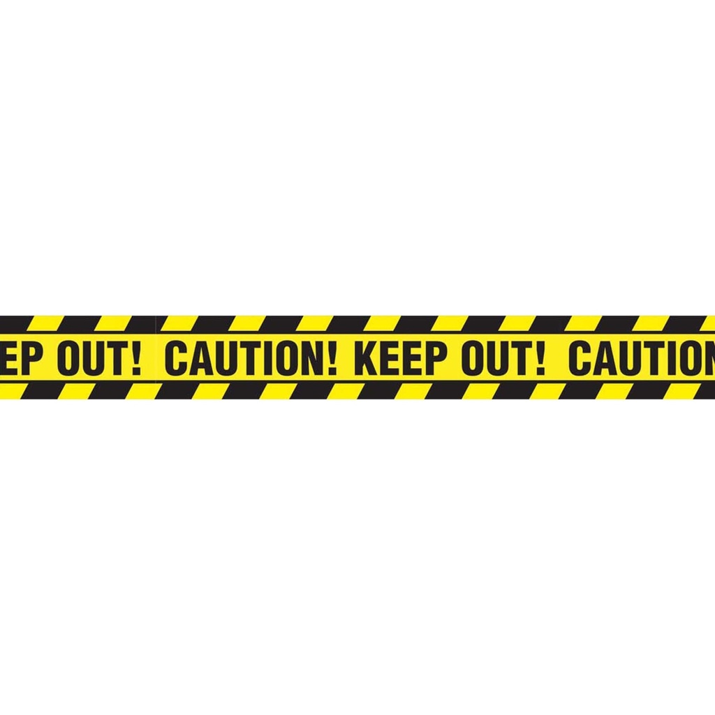 Halloween Value Plastic Caution Tape Halloween