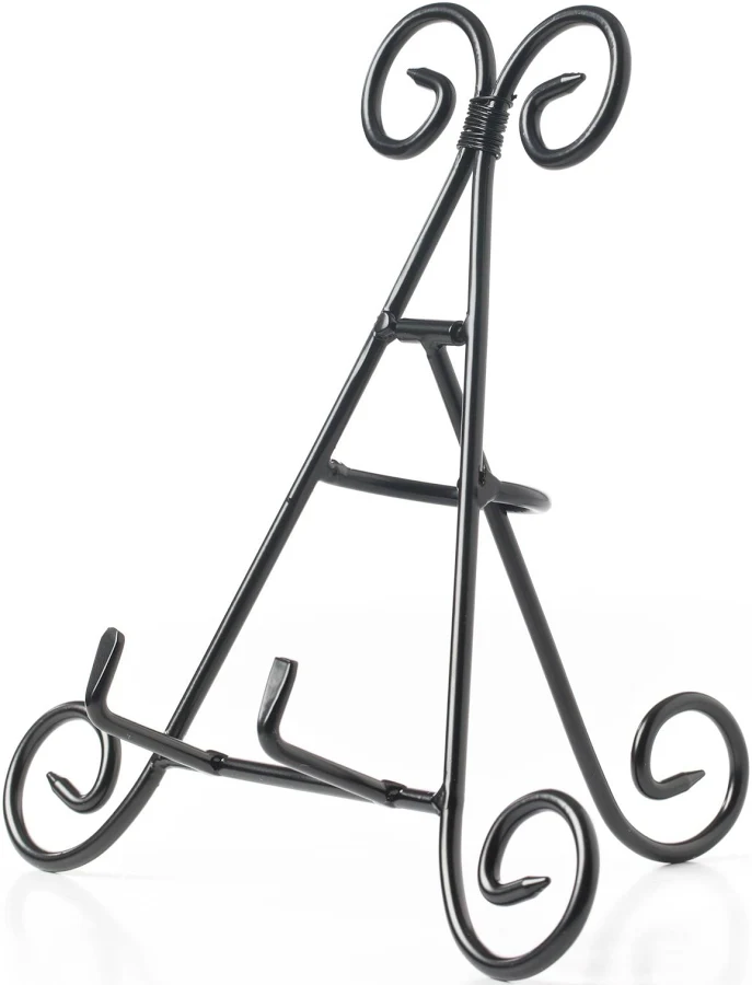 Hand Forged Plate Stand Home Accessories