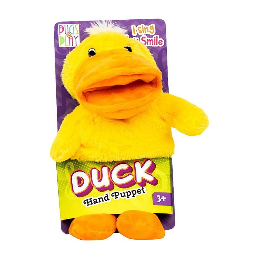 Hand Puppet 12 Inch-Duck Plush