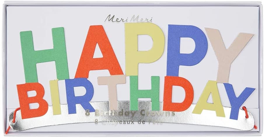 Happy Birthday Party Crowns Crowns