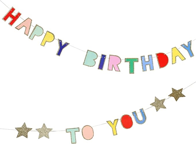 Happy Birthday To You Mini Garland