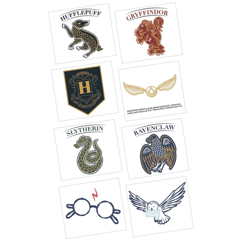 Harry Potter Hogwarts United Tattoos Stickers & Tattoos