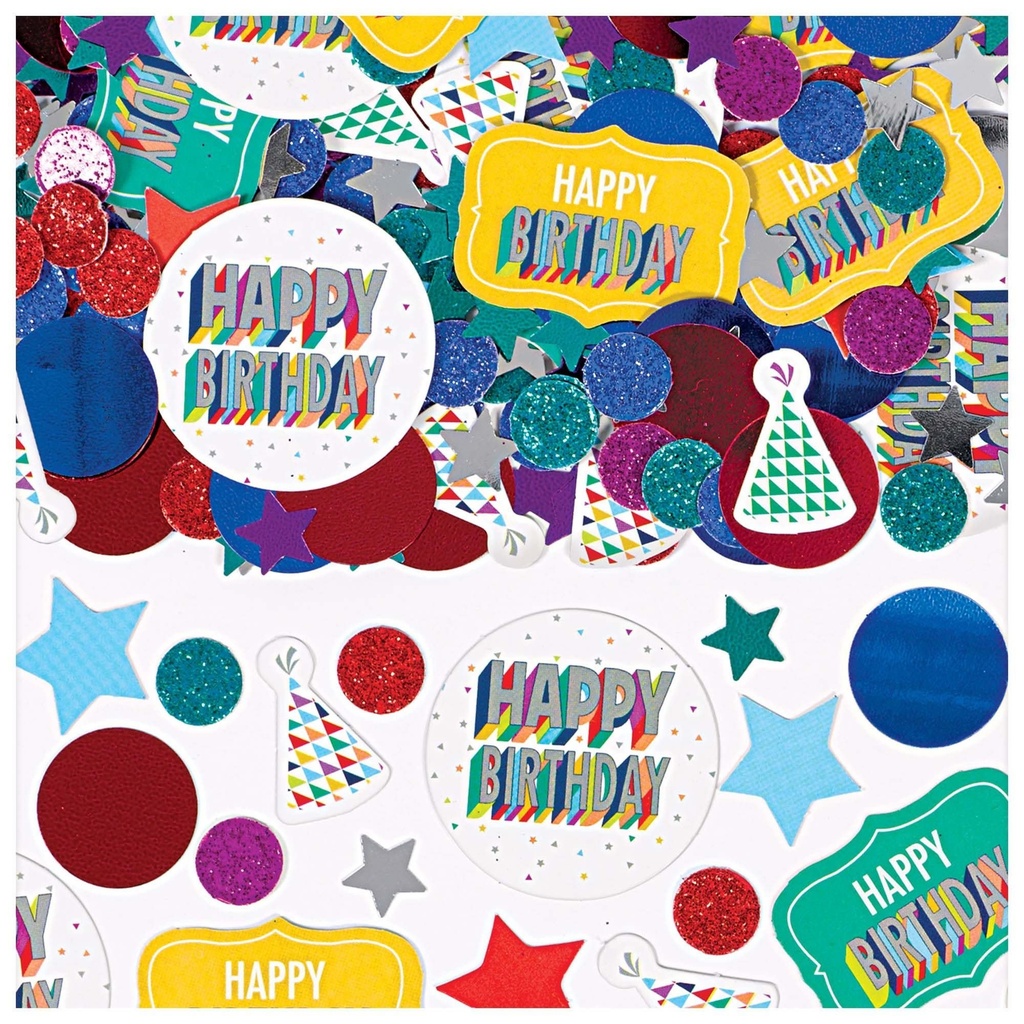 Here's To Your Birthday Confetti Popper Streamer