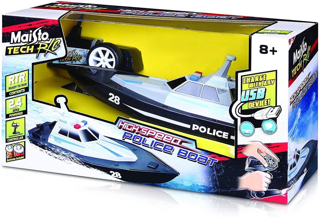 High Speed Police Boat  (Inluding Battery)