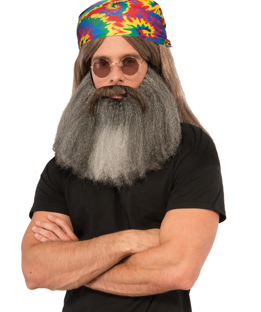 Hippie Moustache'N'Beard