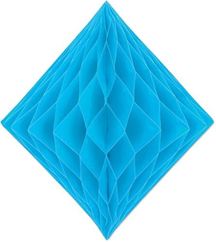 Honeycomb Tissue Diamond - Turquoise