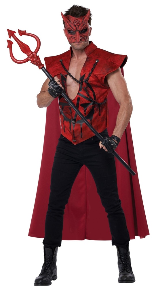 Hot As Hell Costume Devil , Scary