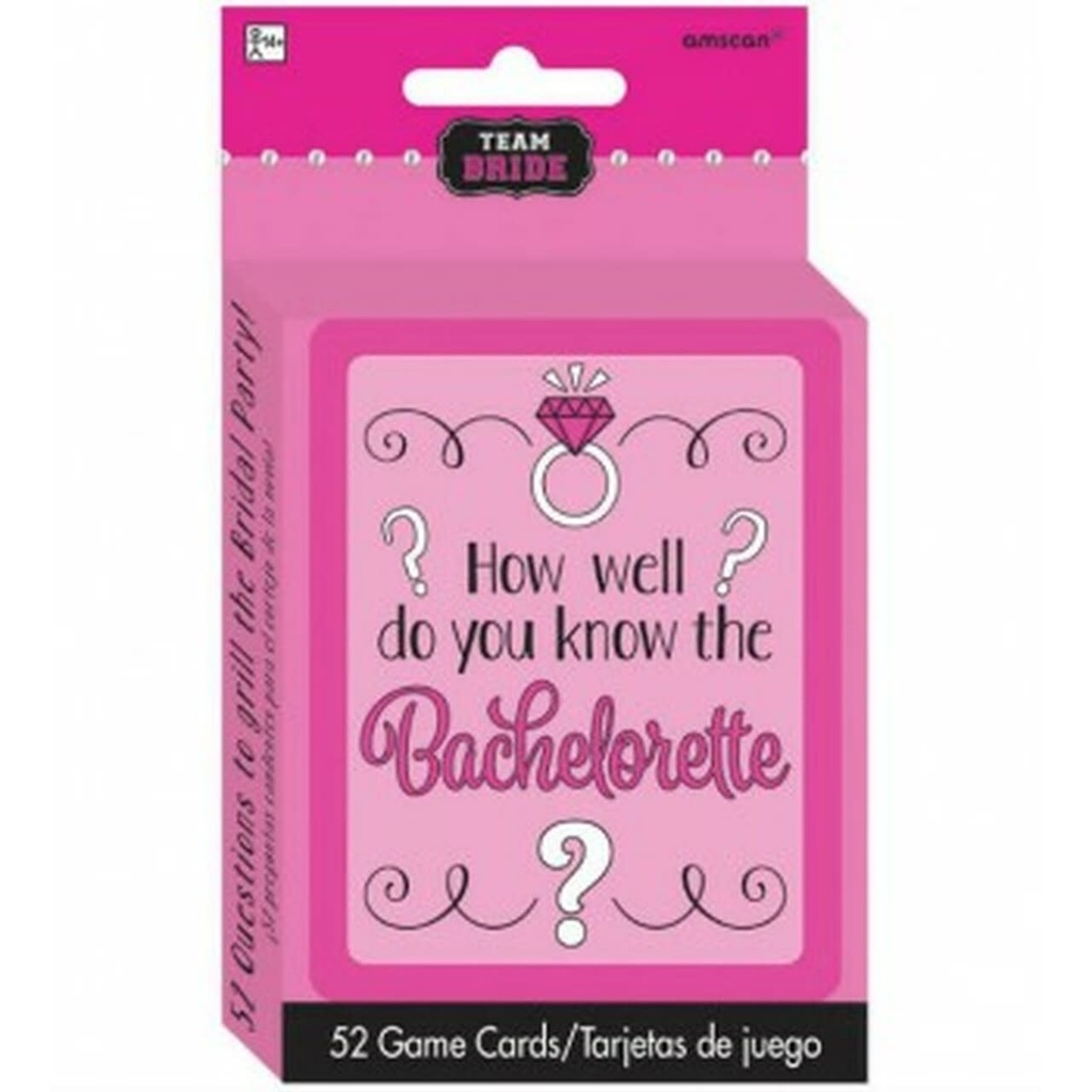 How Well Do You Know - The Bachelorette Game
