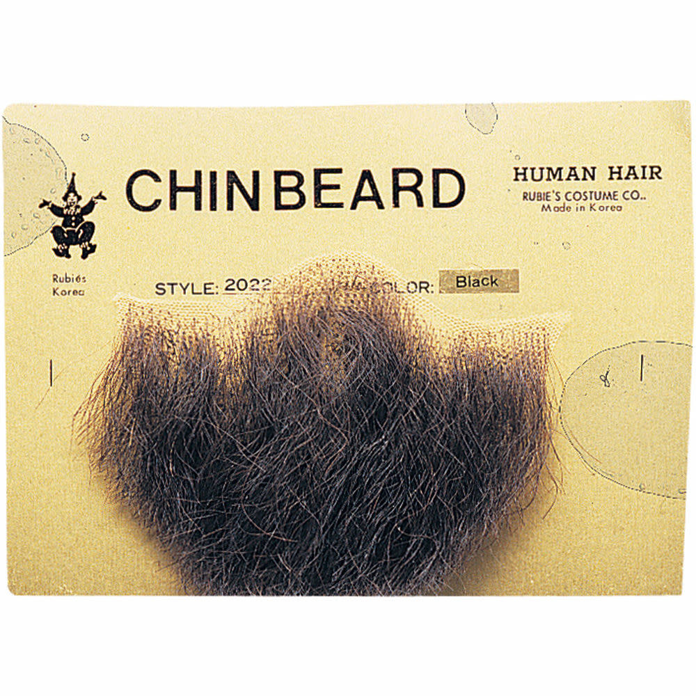 Human Hair Goatee-Black