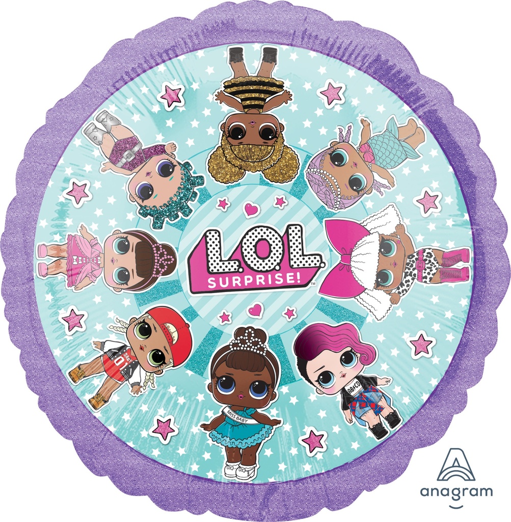 Hx Foil Balloon-Lol Surprise