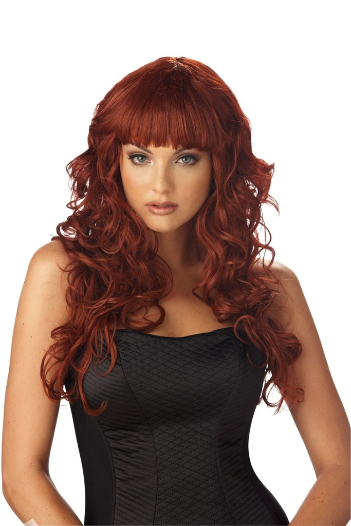 Impulse Long Red Adult Wig