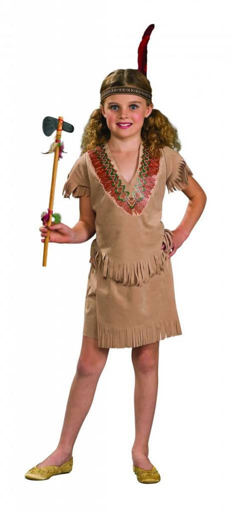 Native American Kids Costume - Brown