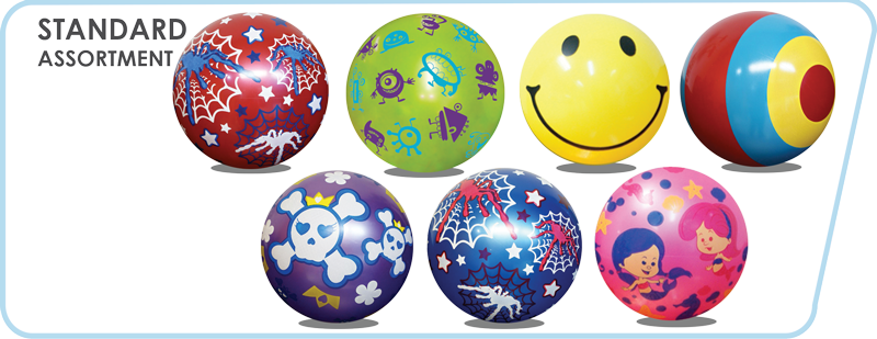Inflatable Balls Asst Balls