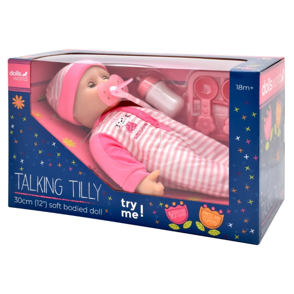 Interactive Soft Bodied Doll-30Cm (12 Inches) Doll Accessories
