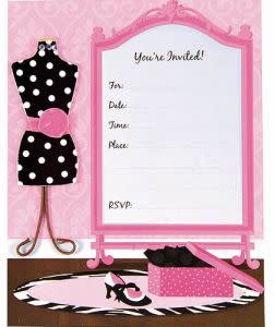 Invitation - Fashionista