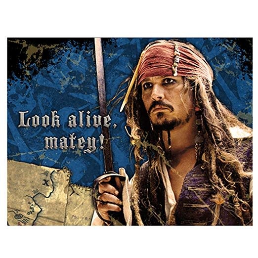 Invitation Cards - Pirates of Stranger/Look alive Matey!