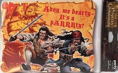 Invitation Cards - Pirates/Ahoy me hearty itآ´s a party!